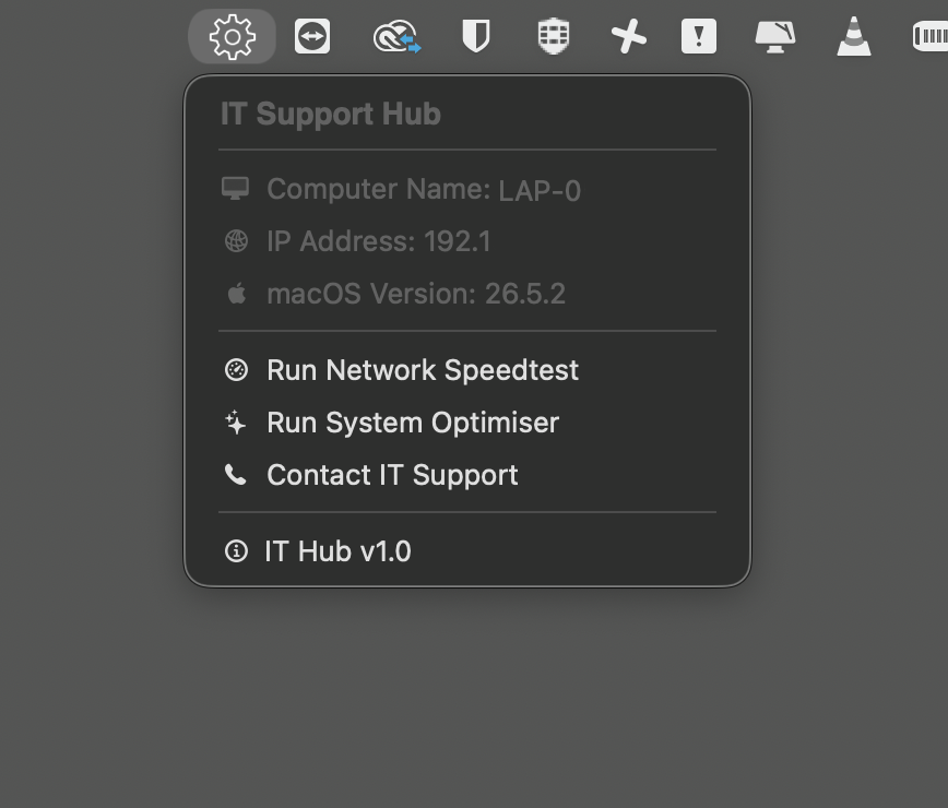 Main Menu