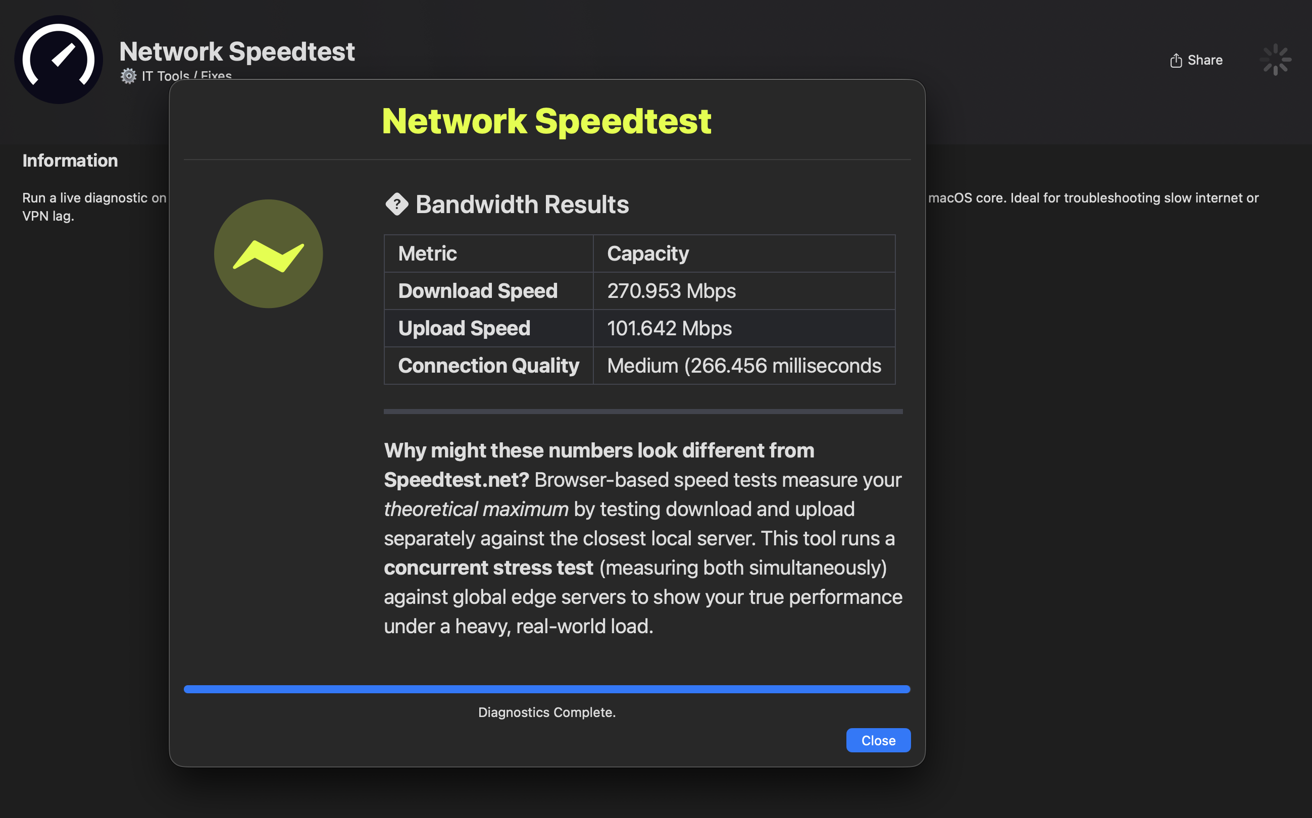 Speedtest Complete